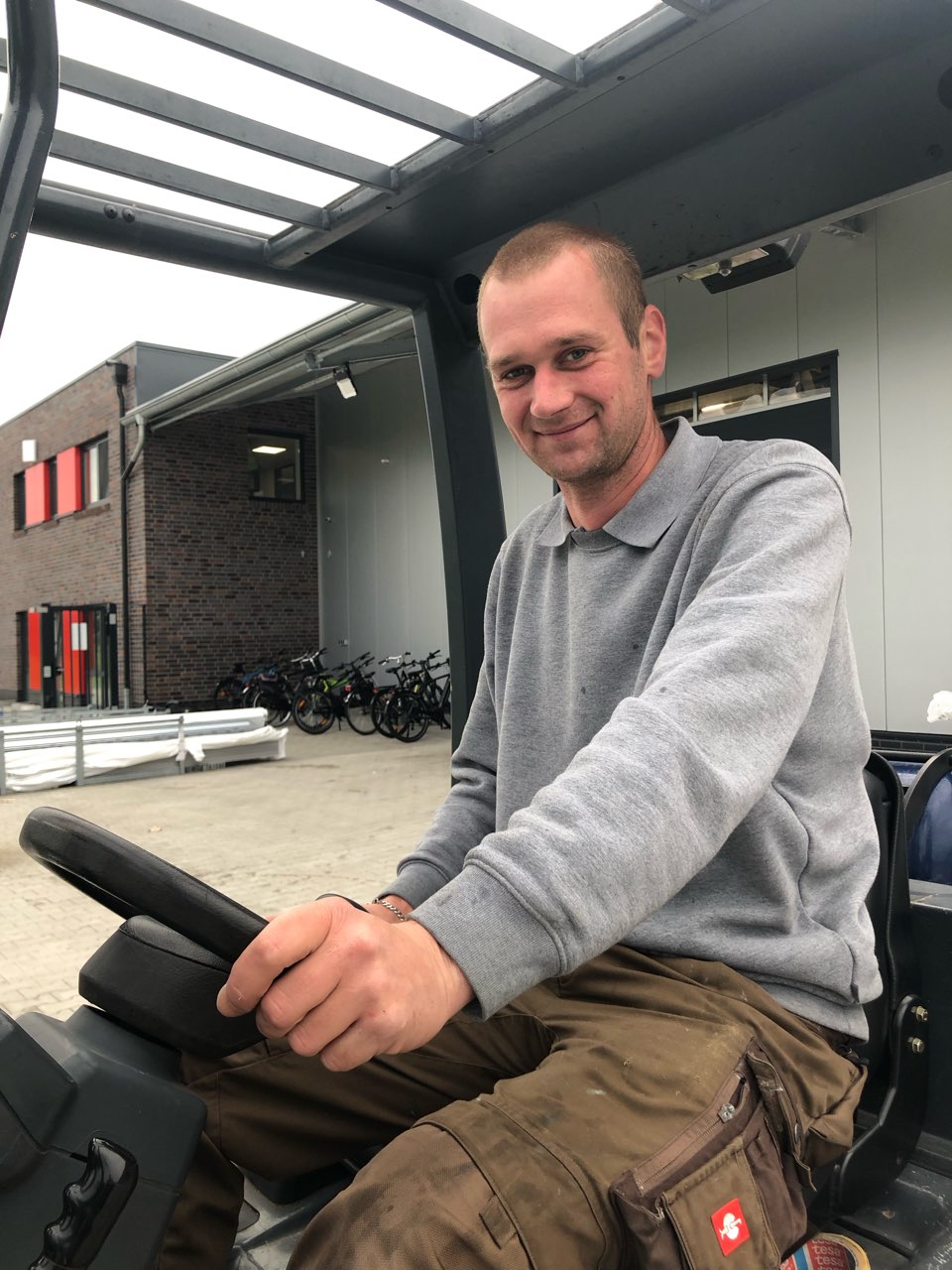 Stefan Reinders vakman bij Tischlerei Holthaus